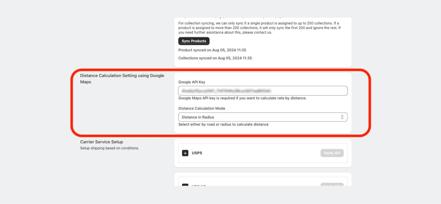 Gogole API credentials