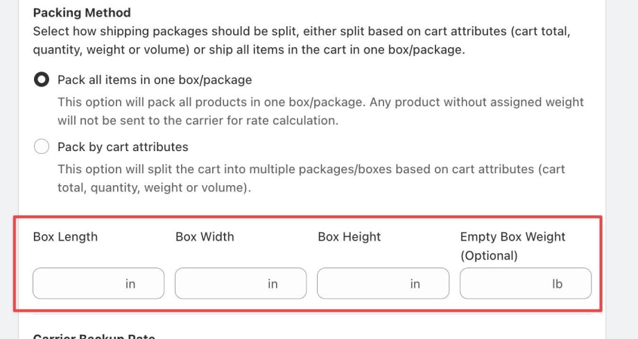 Packing-Method