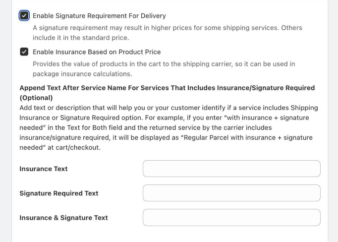 Set Up Australia Post eParcel Rates