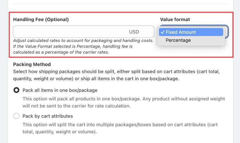 Set Up Canada Post Rates