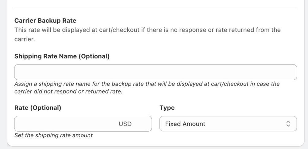 Set Up Canada Post Rates