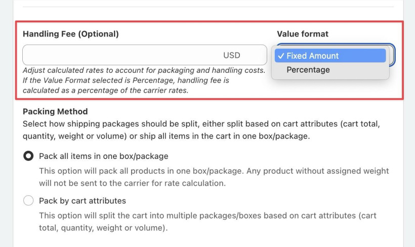 Set Up Australia Post PAC Rates