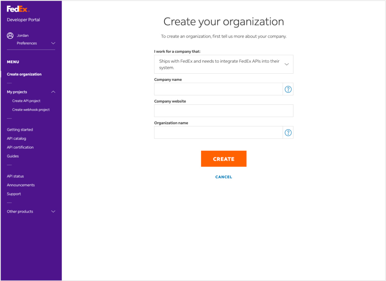 Set Up Fedex Rates